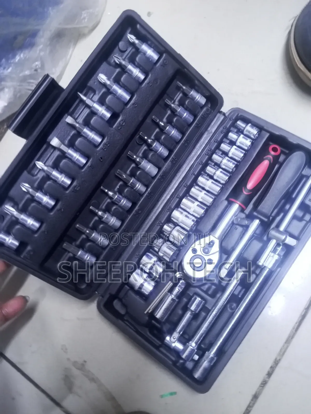 46pcs Socket Wrench 4mm-14mm