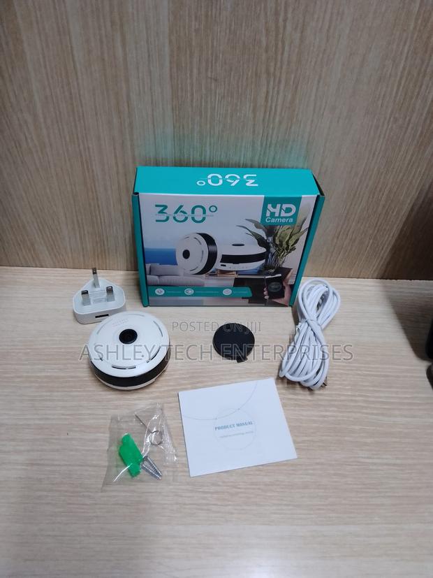 New 360 Panoramic Fisheye Camera – Full Room Security Coverage