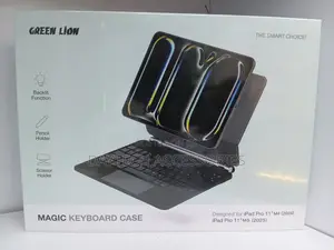 Green Lion Magic Keyboard Case for iPad Air 11 Keyboard With Trackpad.