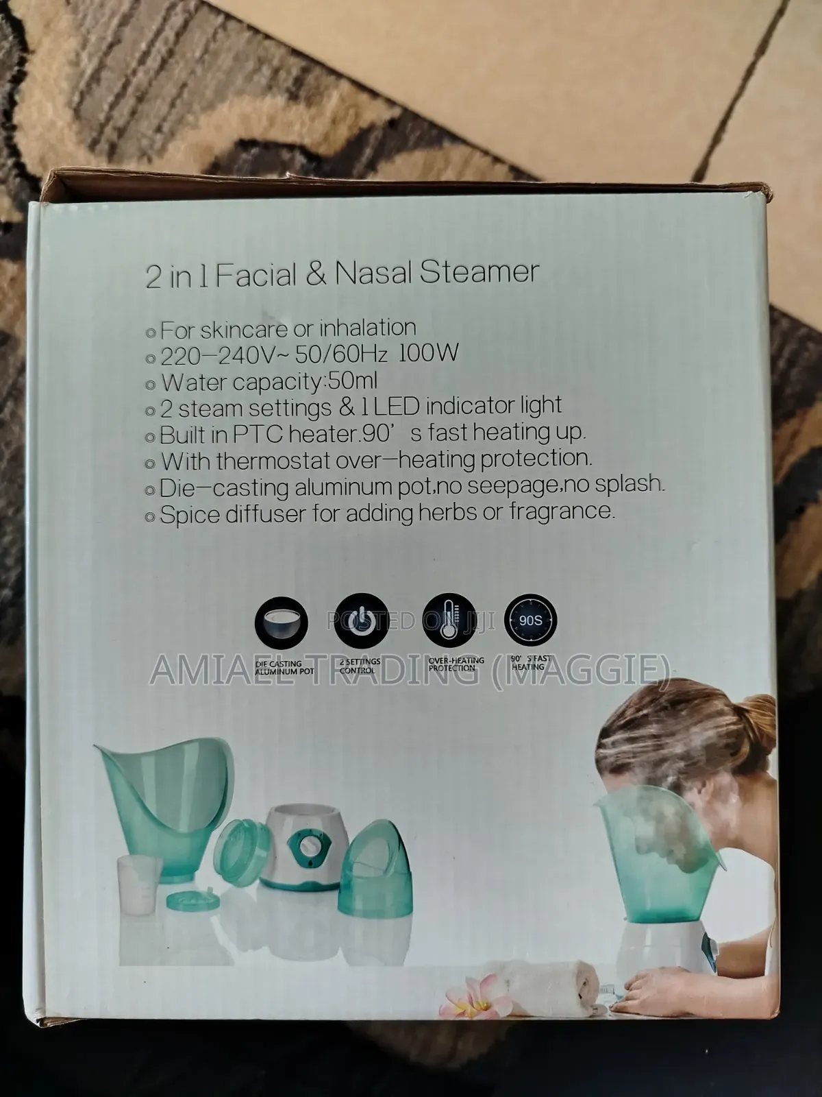 Facial & Nasal Steamer