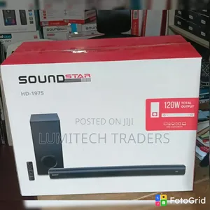 Soundstar Wireless Sound Bar 120W 
Hd-1975