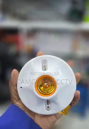Hidden Nanny Cam E27 Light Bulb Holder Base With Micro SD Slot