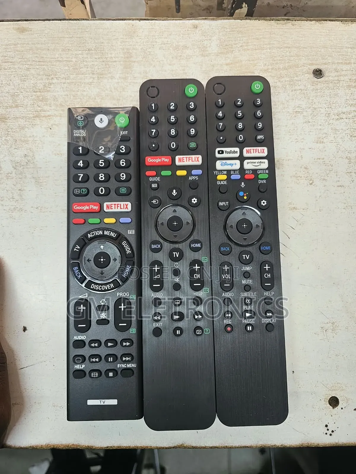New Sony Voice Google TV Replacement Remote Control With Batteries