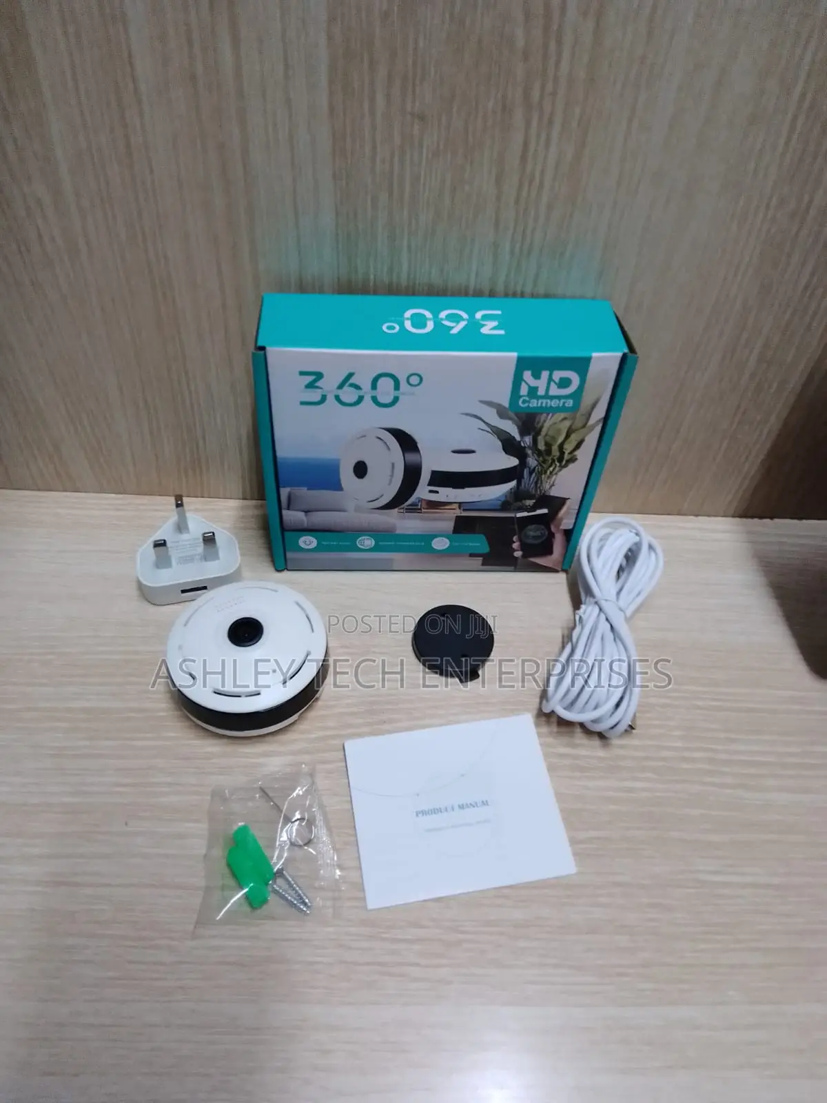 Ultra HD 360 Panoramic Fisheye Camera – Crystal Clear Security