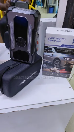 Portable 12V Car Jump Starter – Battery Booster & Power Bank