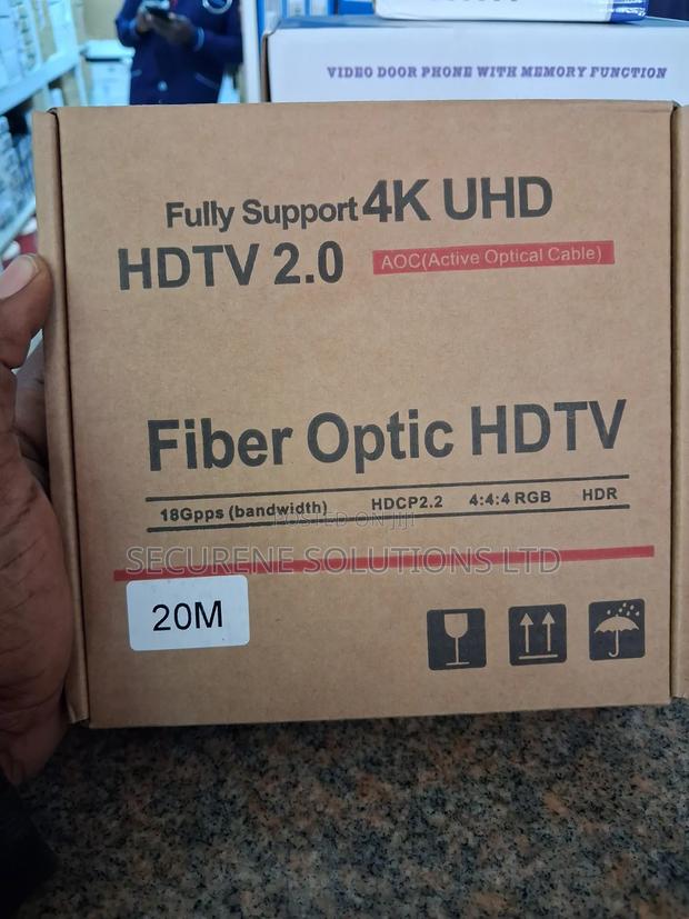 20m/30m/40m/80m 30-Meter 4K UHD HDMI 2.0 Active Optical Cable (AOC), - thumbnail 4