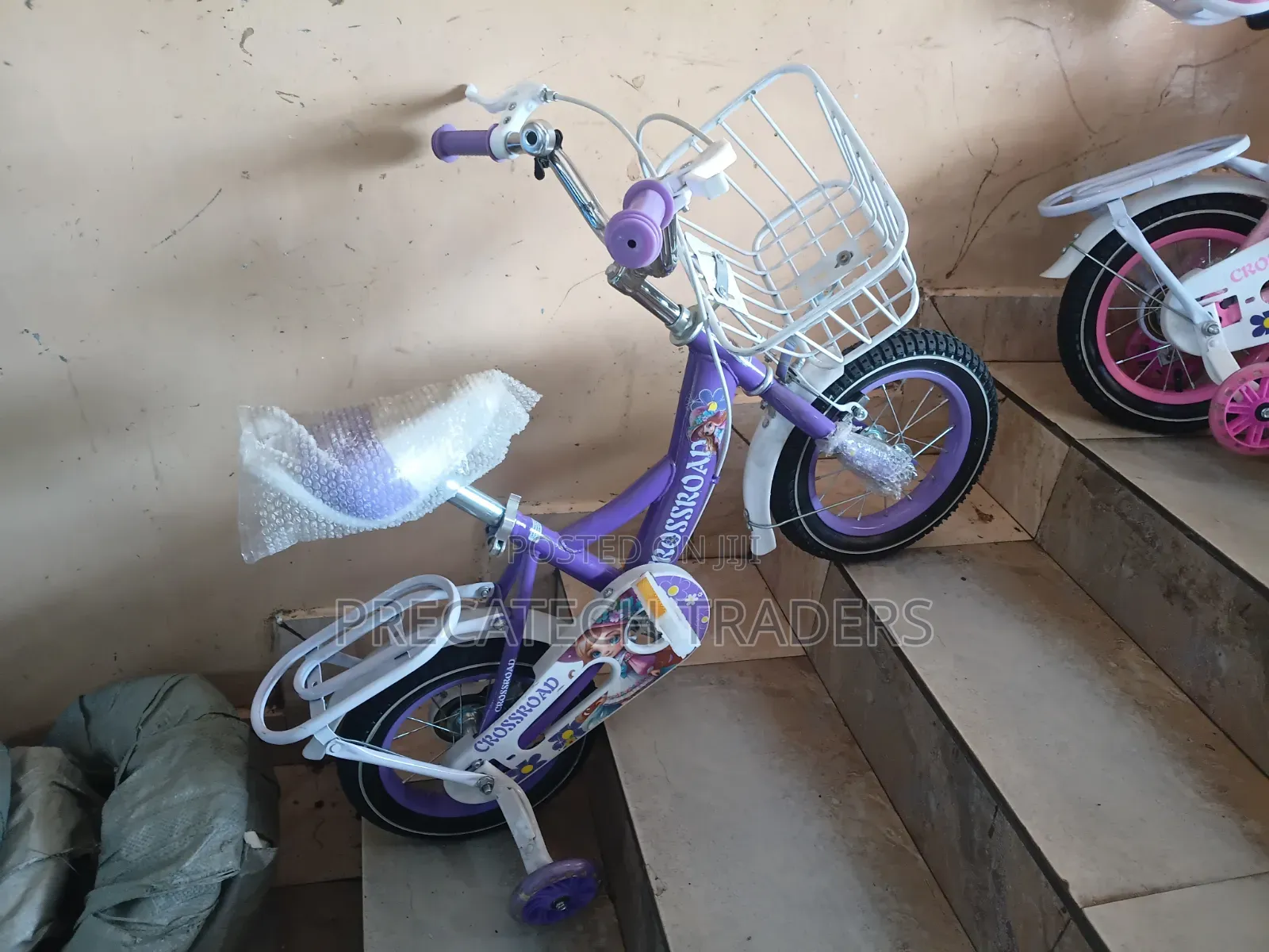 Purple Crossroads Kids Bike Size 12
