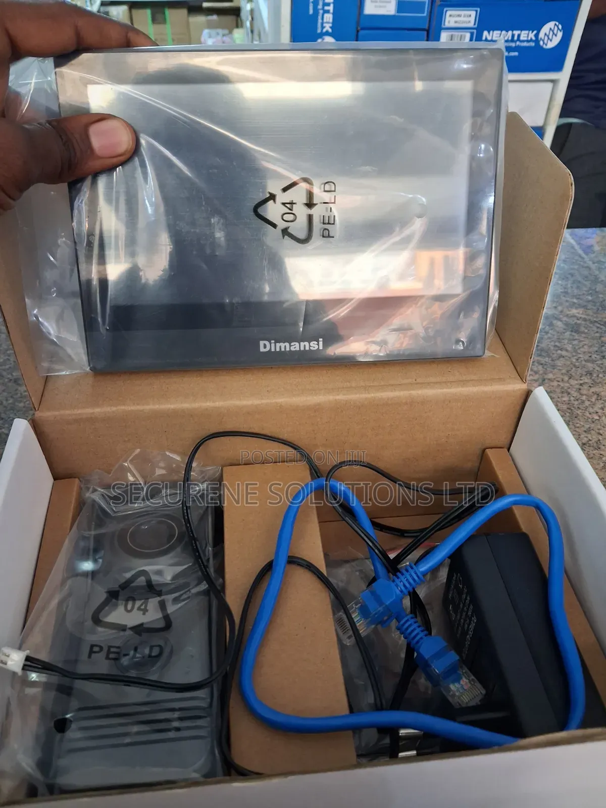 Dimansi Digital Video Door Phone Kit (Model: T-830sta+18sa)