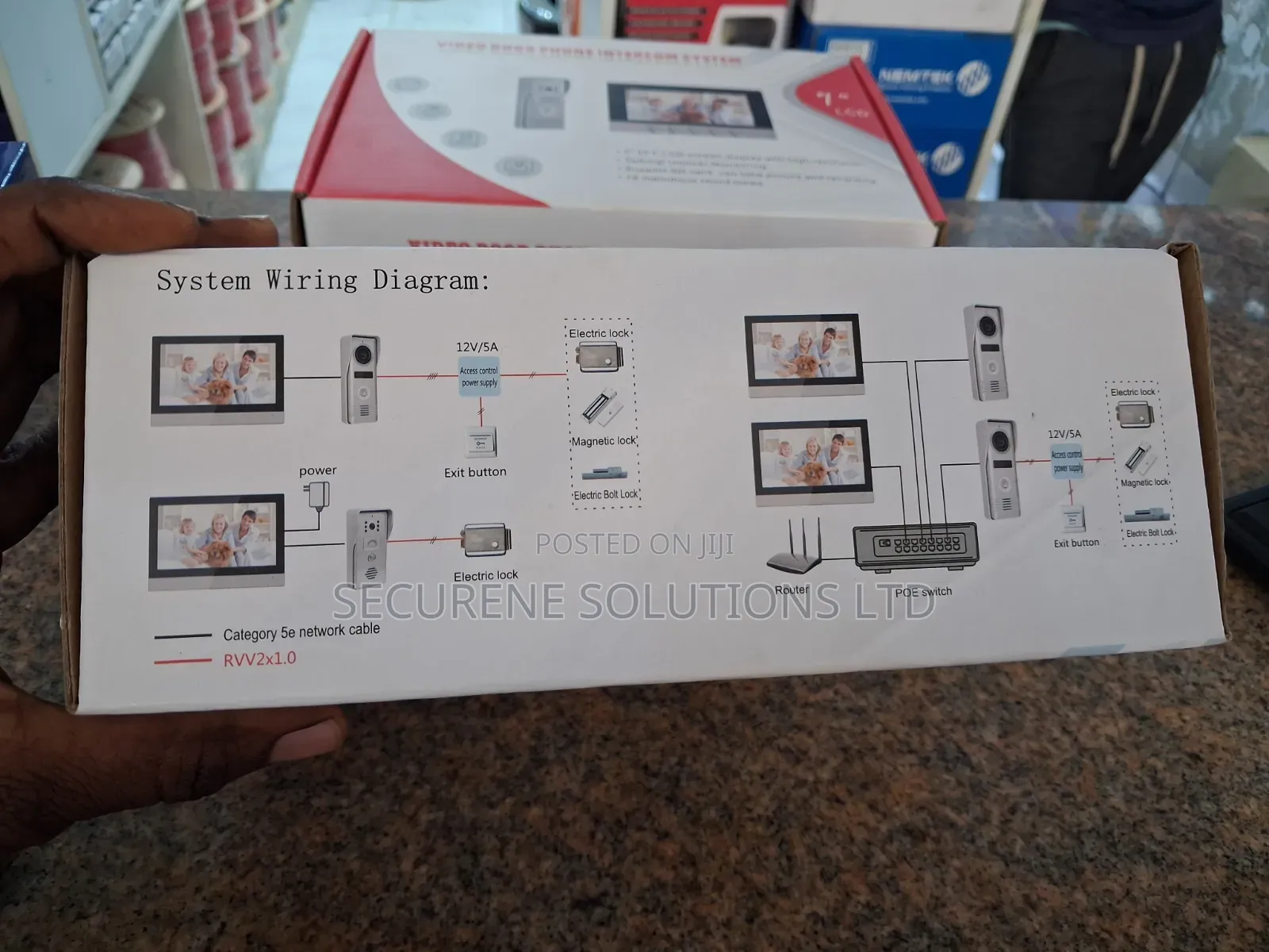 Dimansi Digital Video Door Phone Kit (Model: T-830sta+18sa)