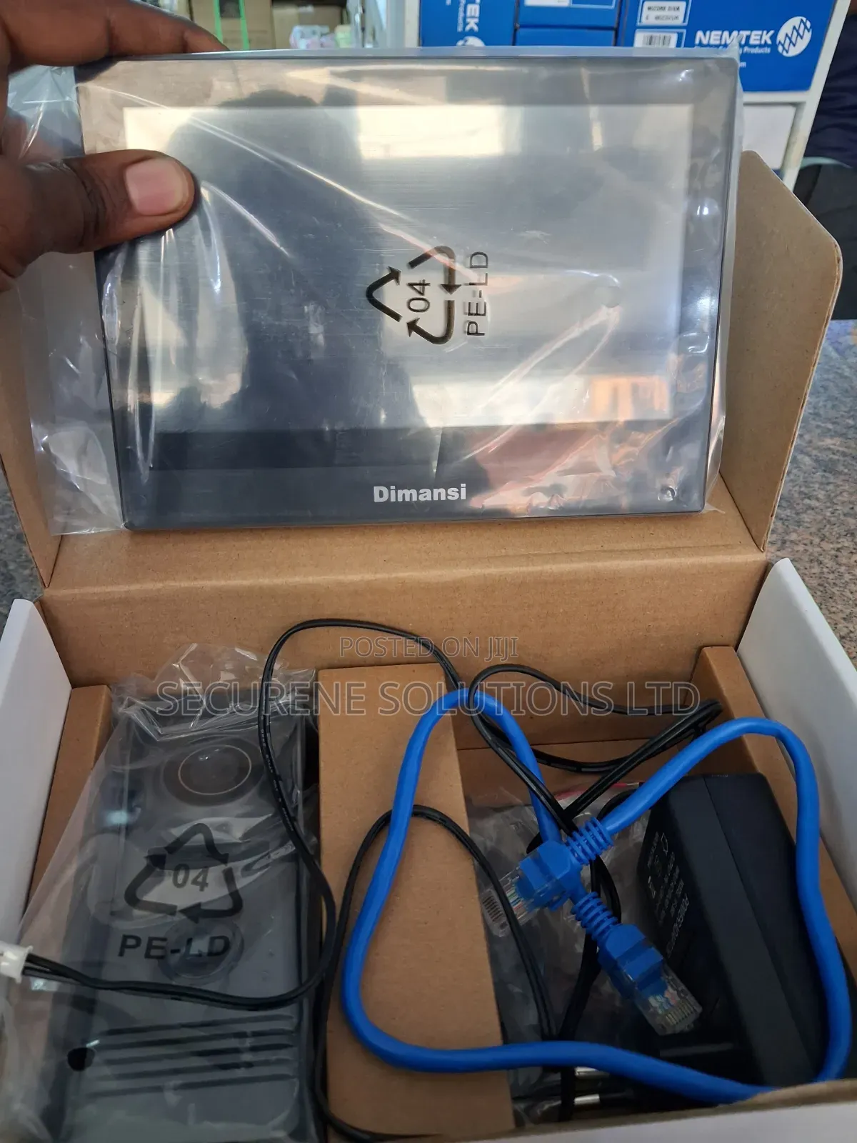 Dimansi Digital Video Door Phone Kit (Model: T-830sta+18sa)