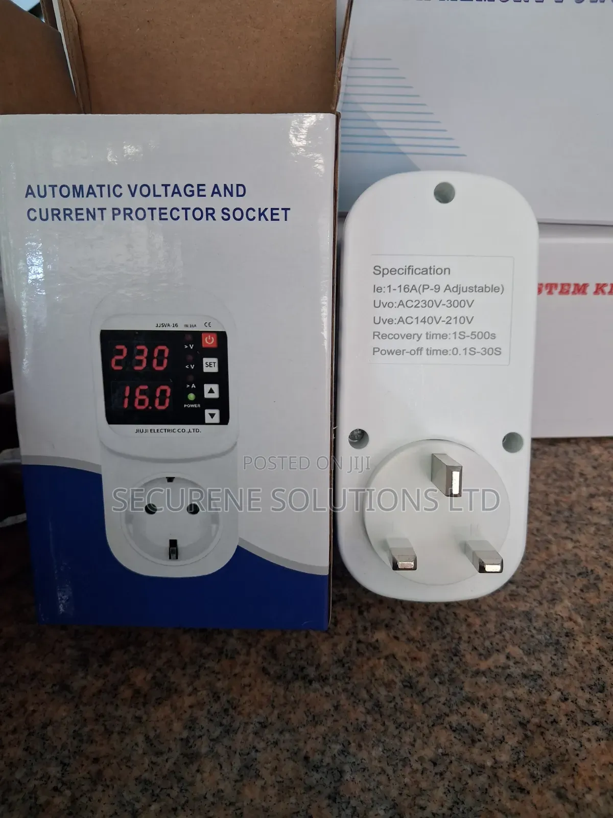 Jiuji JJSVA-16 Is a Plug-in Digital Protection Socket
