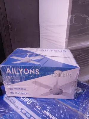 Ailyons 24" Ceiling Fan – Quiet & Powerful Cooling