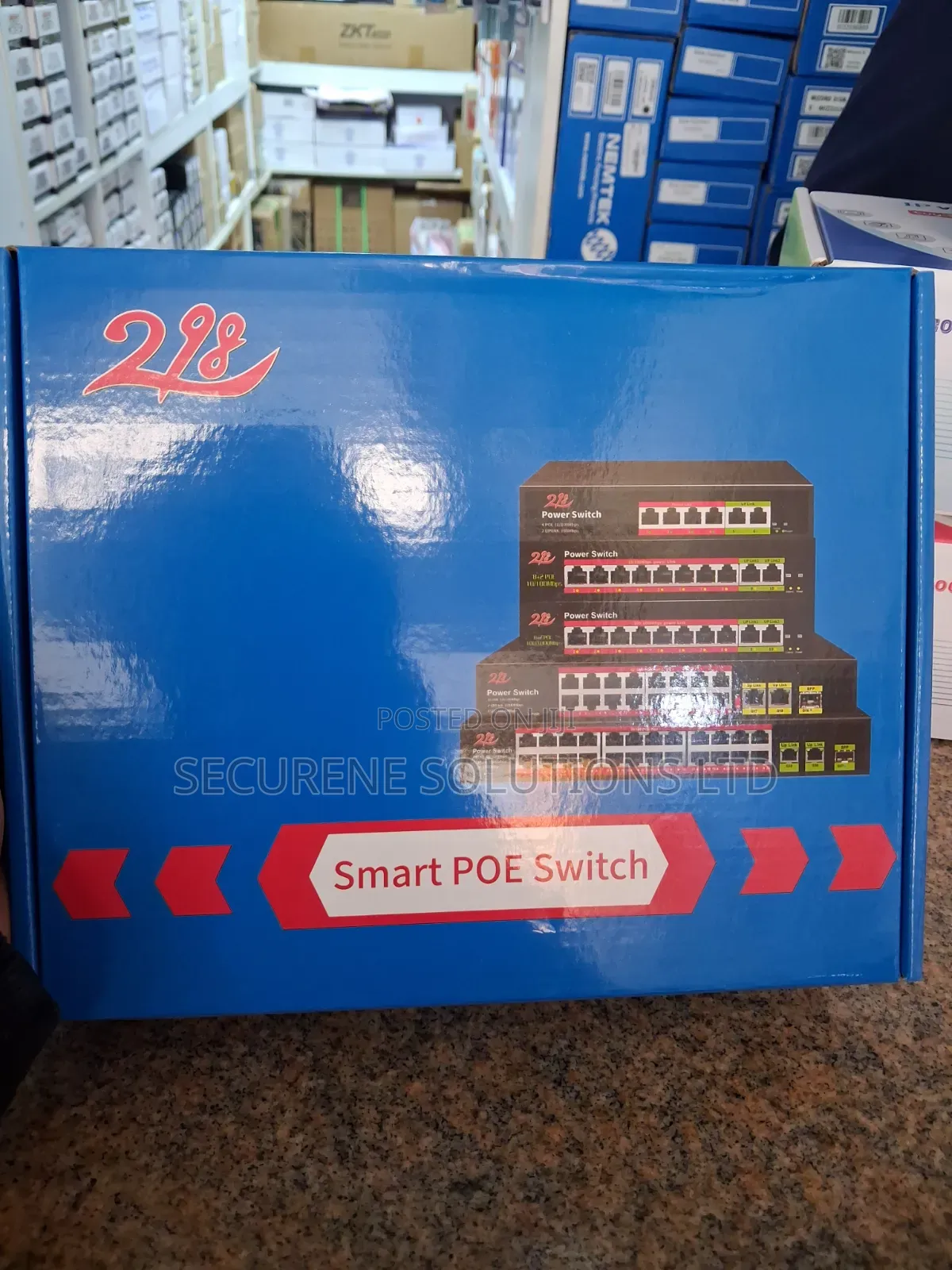 4 Port& 8port 298 Smart PoE Switch