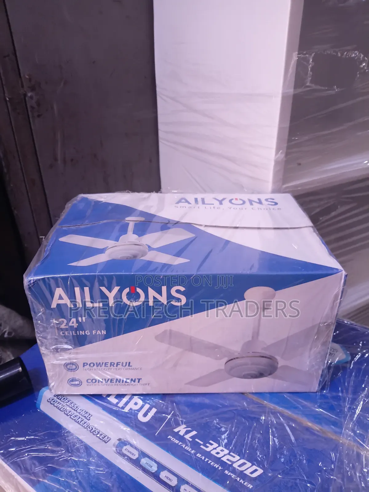 Ailyons 24 Inch Ceiling Fan – Modern Room Fan