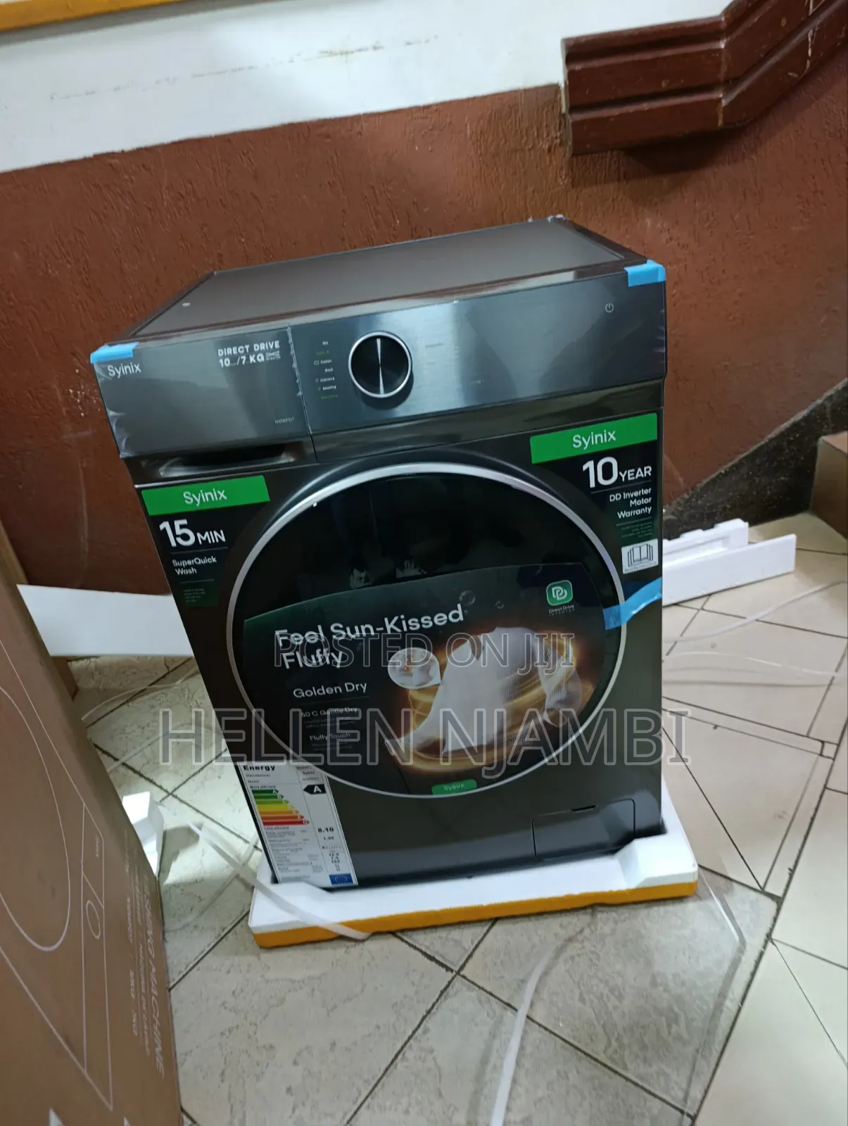 Syinix 10/7kg Wash and Dry Washing Machine