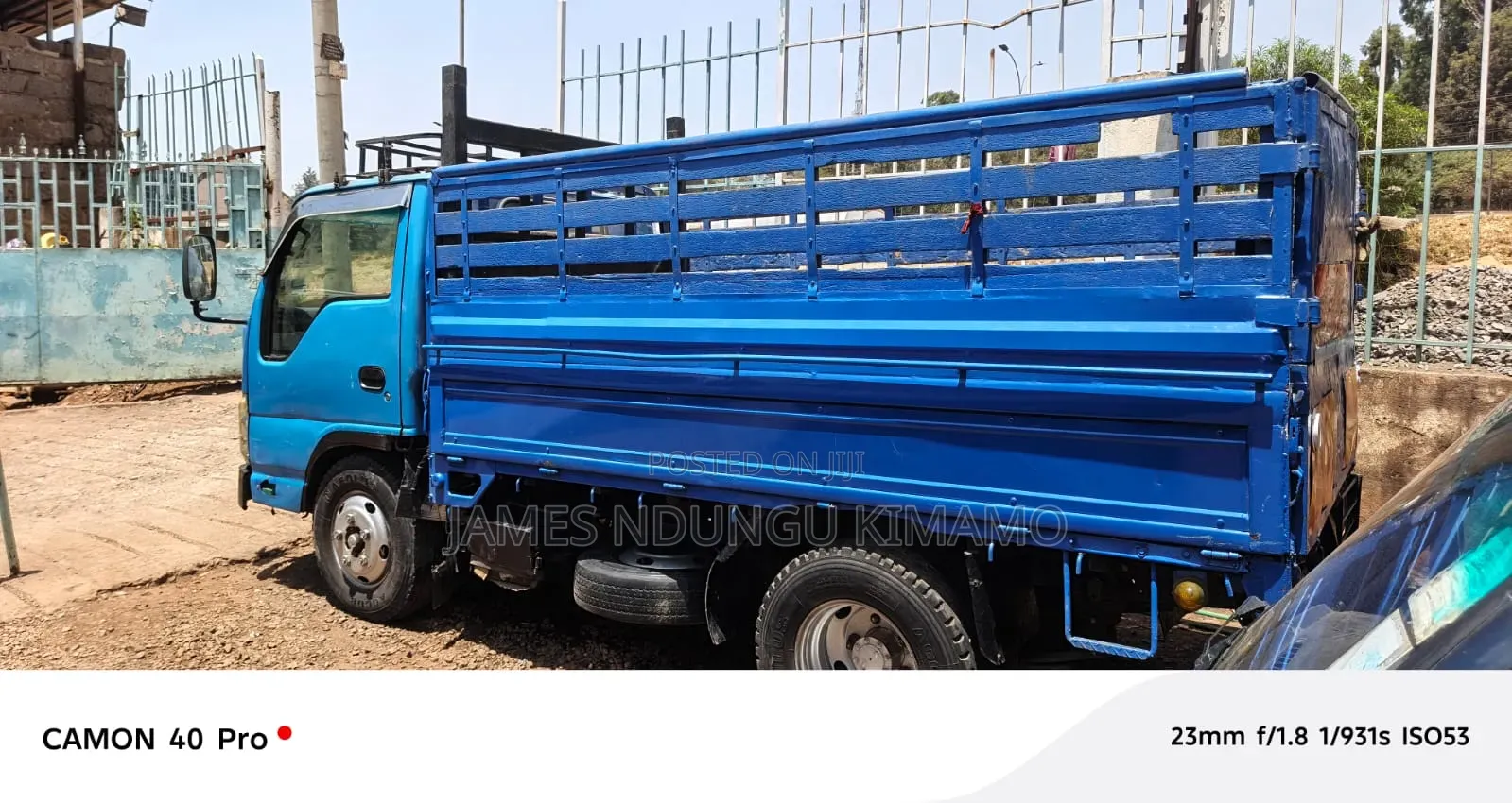 Isuzu Truck ELF 2010 Blue 