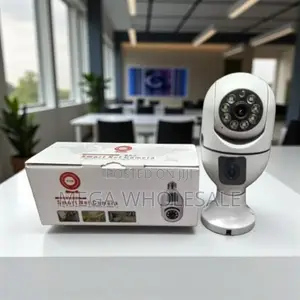 Smart Color Night Vision Dual Lens PTZ WiFi Bulb Camera