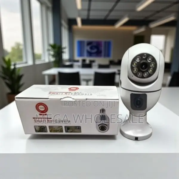 Smart Color Night Vision Dual Lens PTZ WiFi Bulb Camera