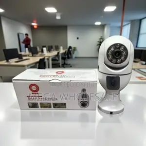 Advanced Auto Tracking Security Dual Lens PTZ WiFi Bulb Camera