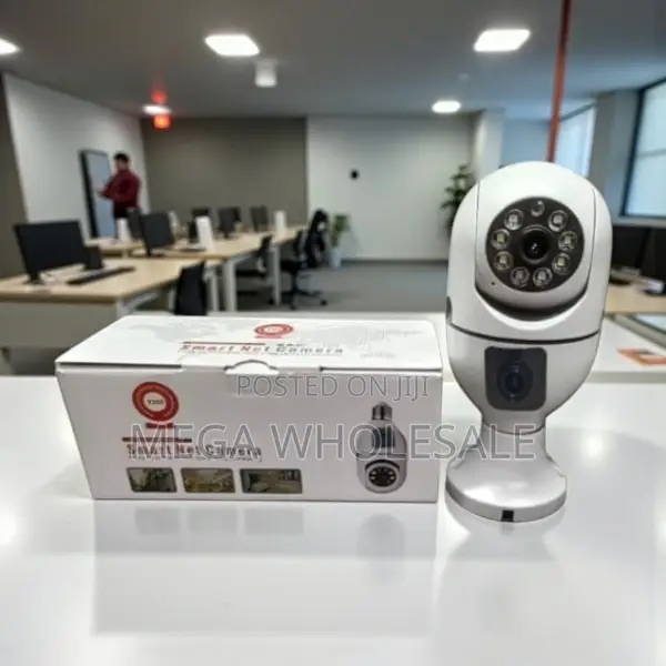 Advanced Auto Tracking Security Dual Lens PTZ WiFi Bulb Camera