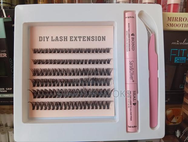 Cluster Eyelashes Diy Bond ,Seal, - thumbnail 2