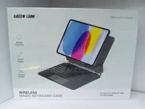 Green Lion Wireless Magic Keyboard Case for iPad 10th Gen and 11-Inch