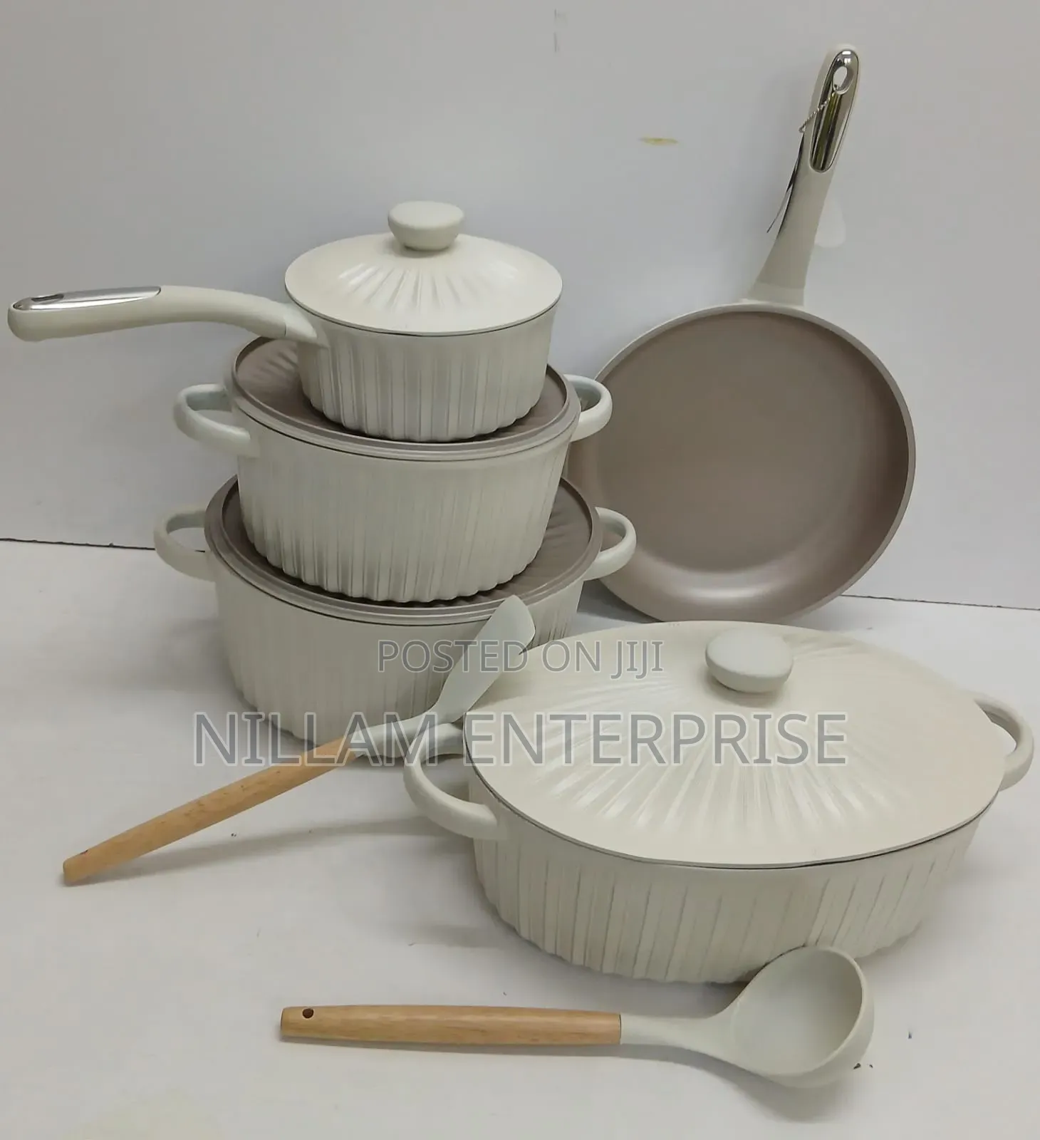 11pc High Quality uaKeen Non_stick Cookware Set