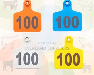 Large Purchase Identification Cattle Ear Tag - Numbered