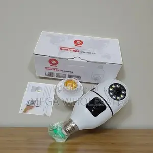 Smart Remote Security Dual Lens PTZ WiFi Bulb Camera