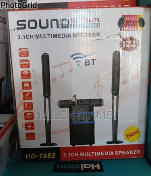 Sound Star Multimedia Speaker System 3.1 Ch -60000w Hd -1982