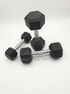 5kg Hexagonal Dumbbells Pair