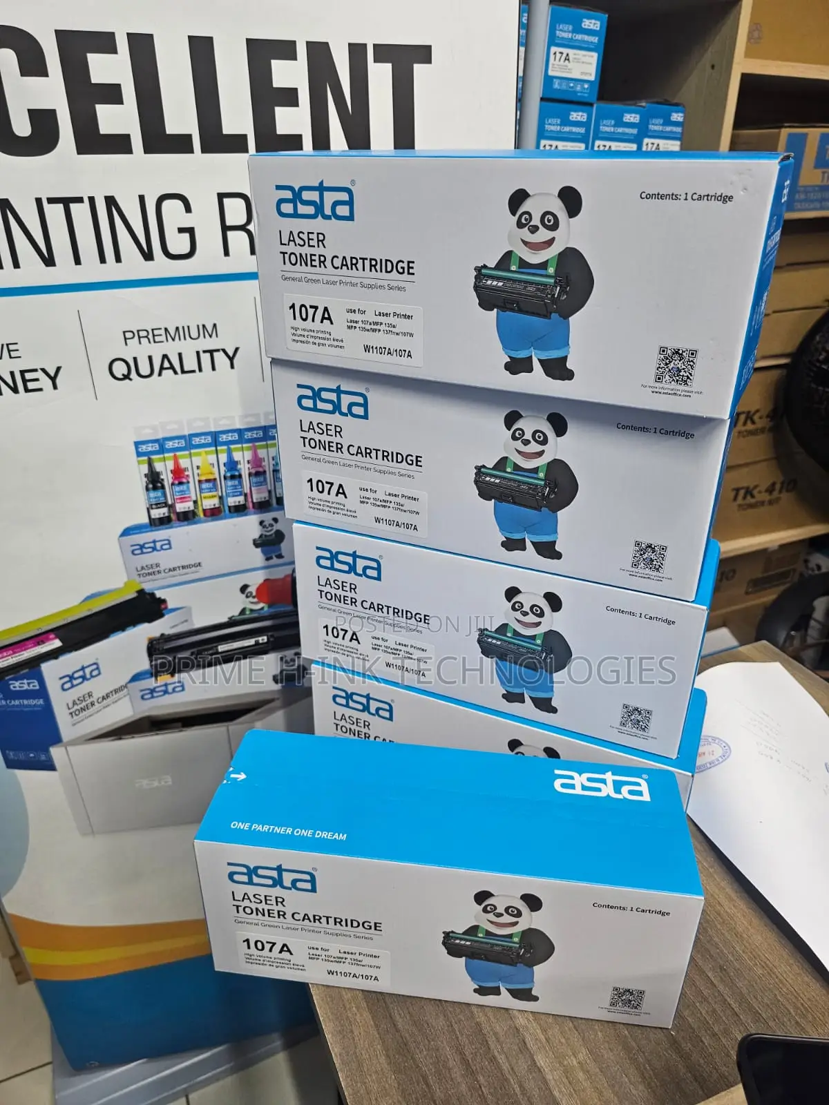 Quality HP 107A Black Toner