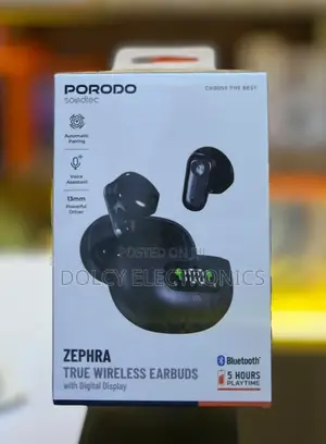 PORODO Soundtec ZEPHRA True Wireless EarBuds