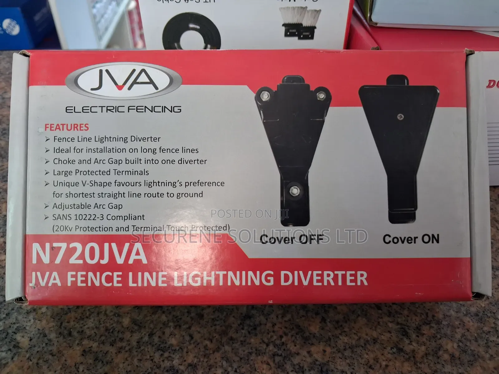 JVA N720JVA Fence Line Lightning Diverter,