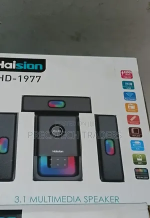 Haision Multimedia Speaker System 3.1 Ch 65000 W Hd- 1972