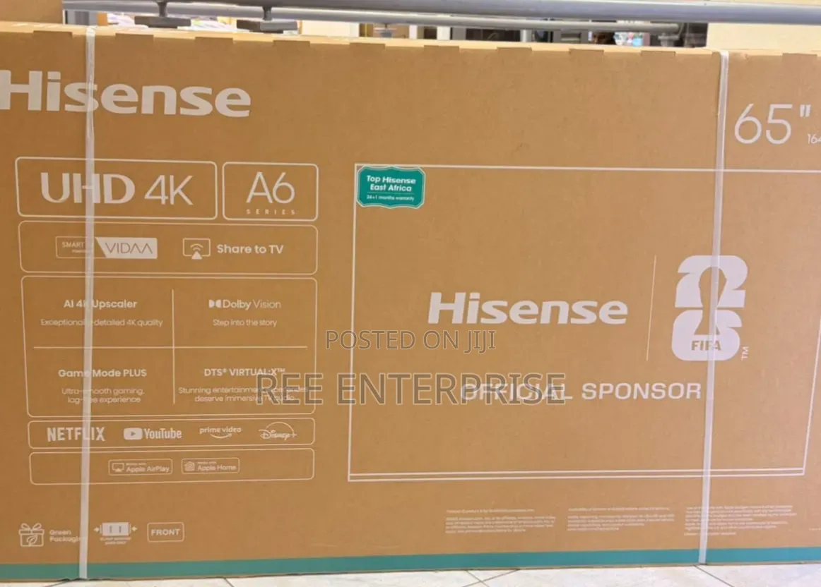 Restocked Hisense 65a6 Uhd 4k Smart Frameless