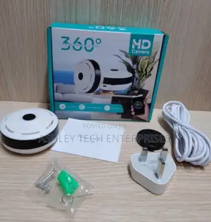 HomeSafe 360 Panoramic Fisheye Camera – Indoor Security Camera