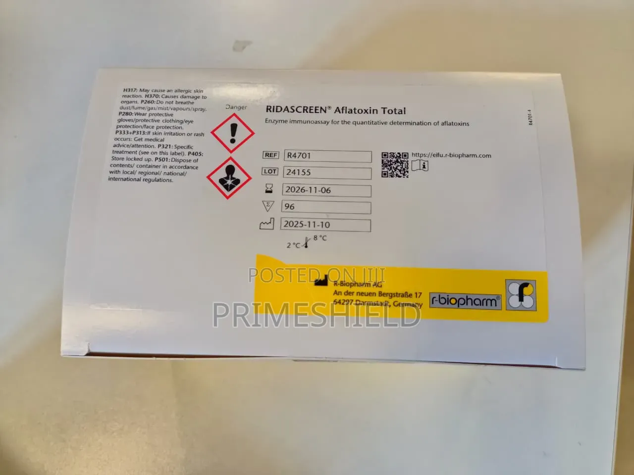 RIDASCREEN® Aflatoxin Total Test Kit – R-Biopharm