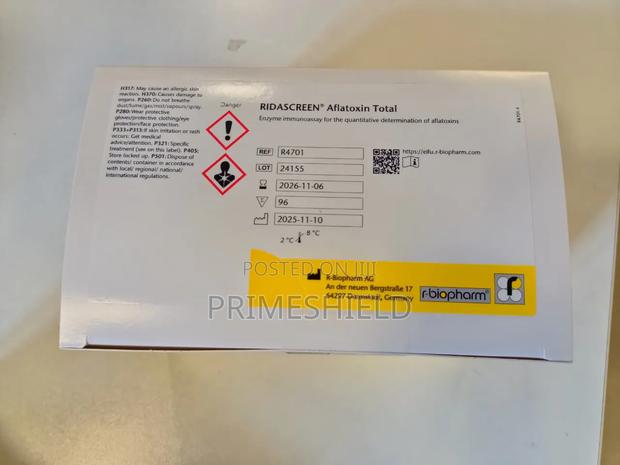 RIDASCREEN® Aflatoxin Total Test Kit – R-Biopharm