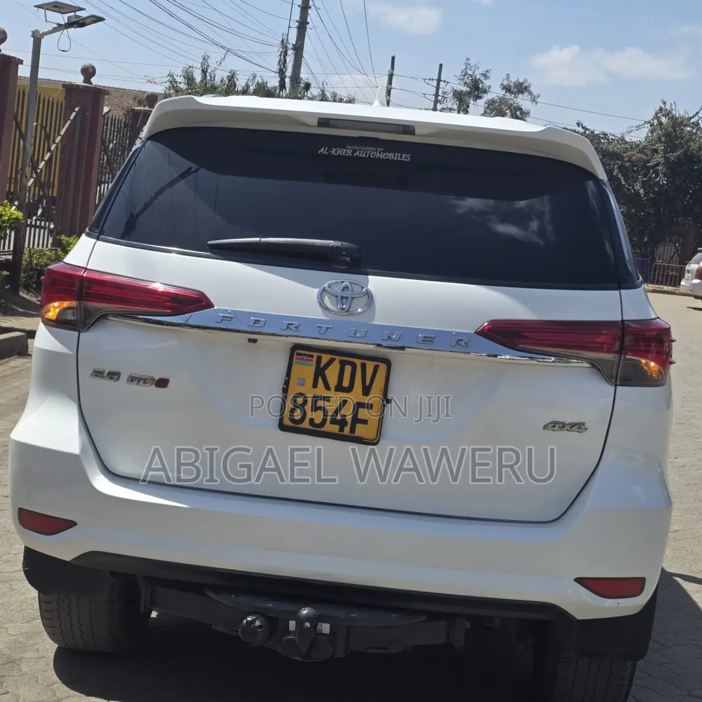 Toyota Fortuner 2019 White