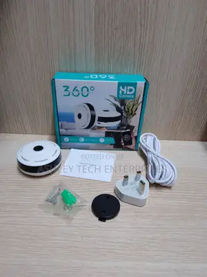 TechPro 360 Panoramic Fisheye Camera – Smart Monitoring Device
