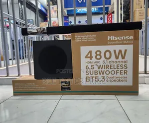 Hisense Soundbar Hs3100 480watts Now Available
