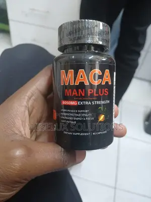 Maca Man Plus 8050MG Extra Strength Herbal Capsules 60 Capsules