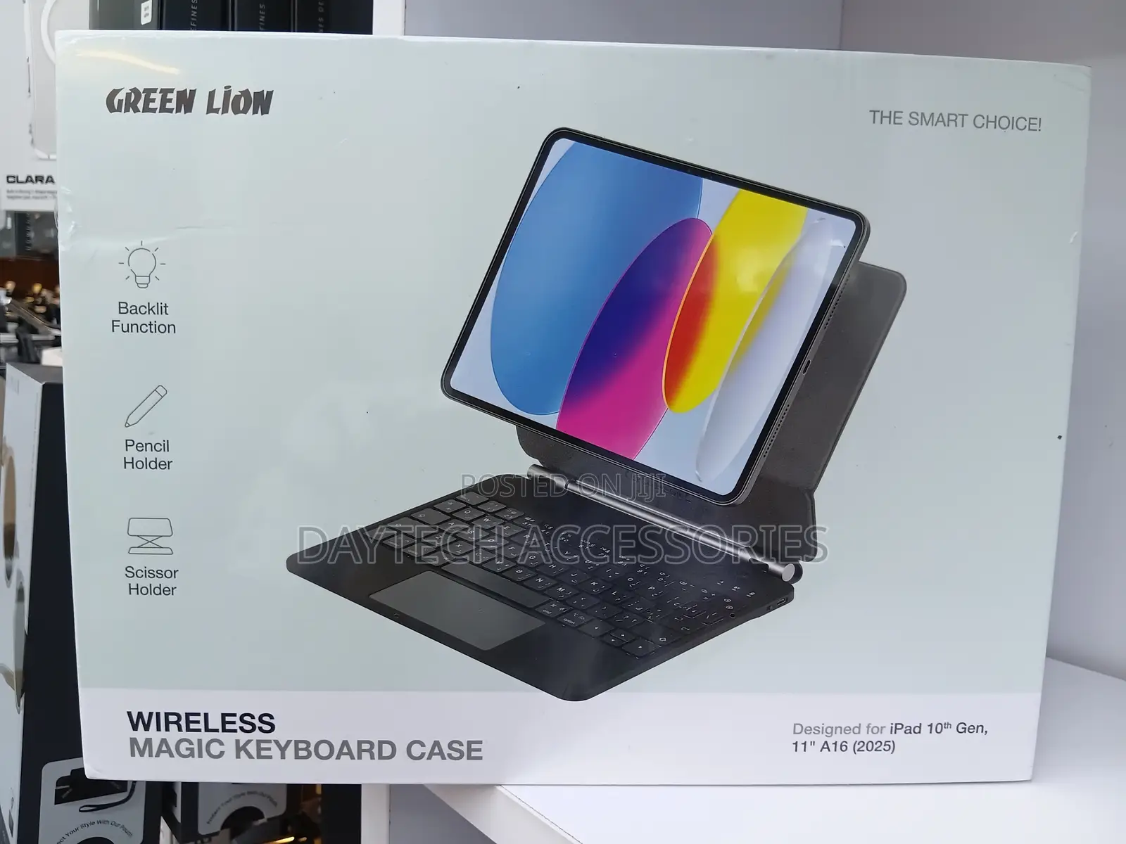 Green Lion Wireless Magic Keyboard Case for iPad 10th Gen 11" A16 2025