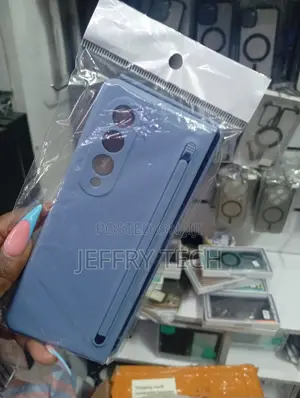 Blue Foldable Smartphone Protective Caser Z Fold 5