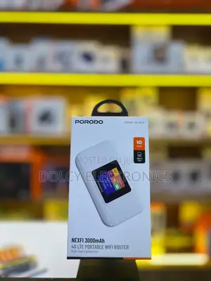 PORODO NEXFI 3000mAh 4G Portable Wifi Router