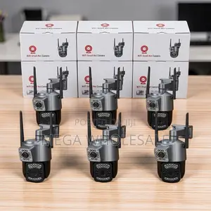 Alarm Warning Light Bulk Prices 4G WIFI PTZ Rotating Electric Camera