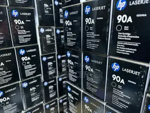 HP 90A Black Original LaserJet Toner Cartridge (CE390A)