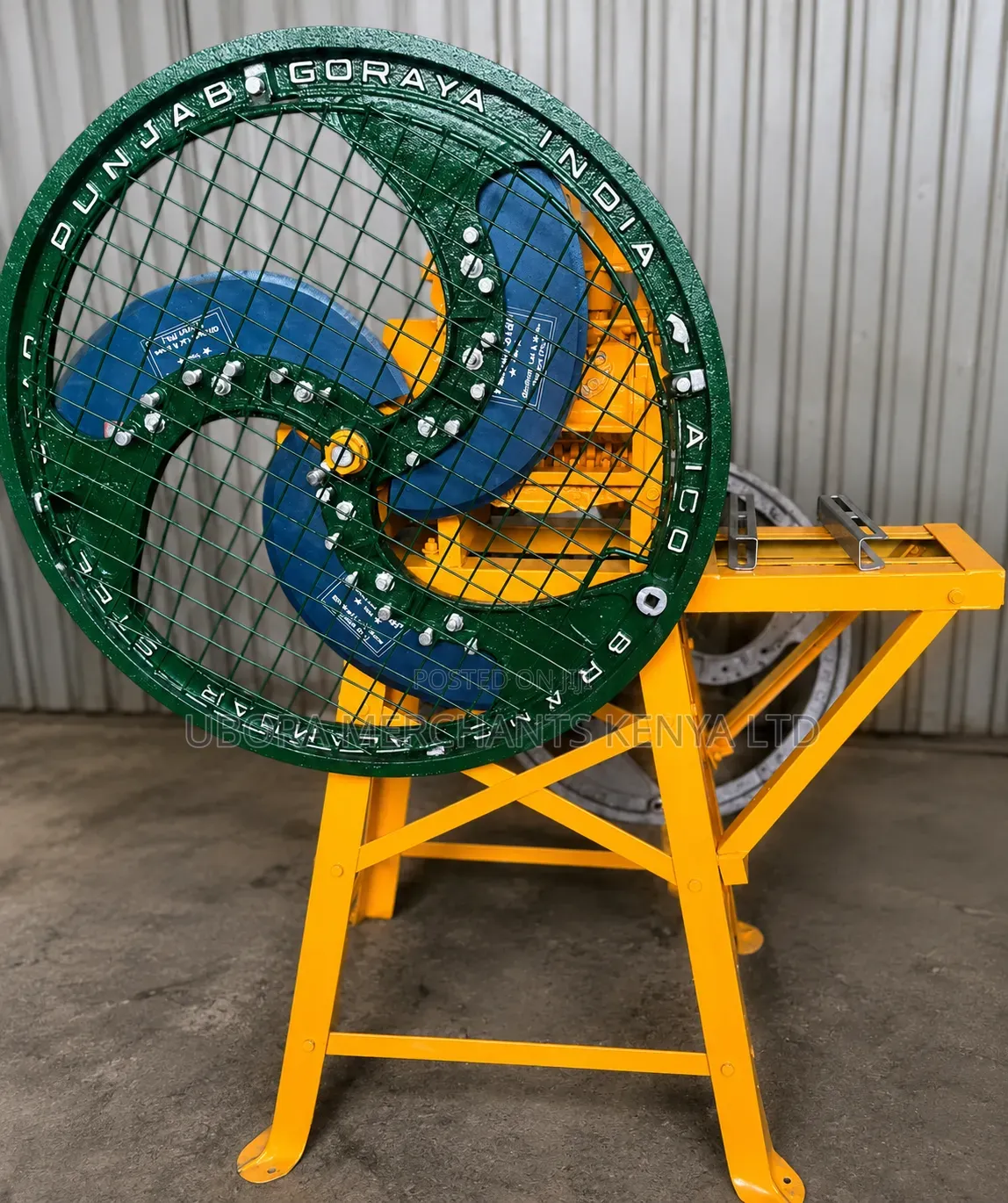 Motorized Chaff Cutter With Side Stand - 2Hp