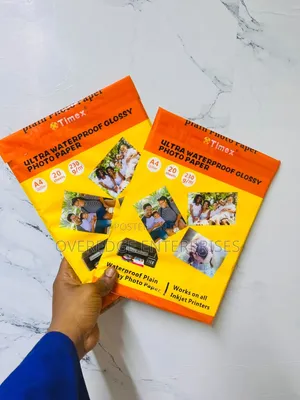 Waterproof Glossy Papers Available